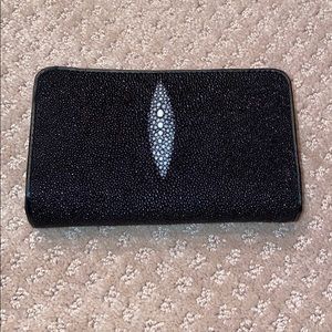 Stingray skin wallet